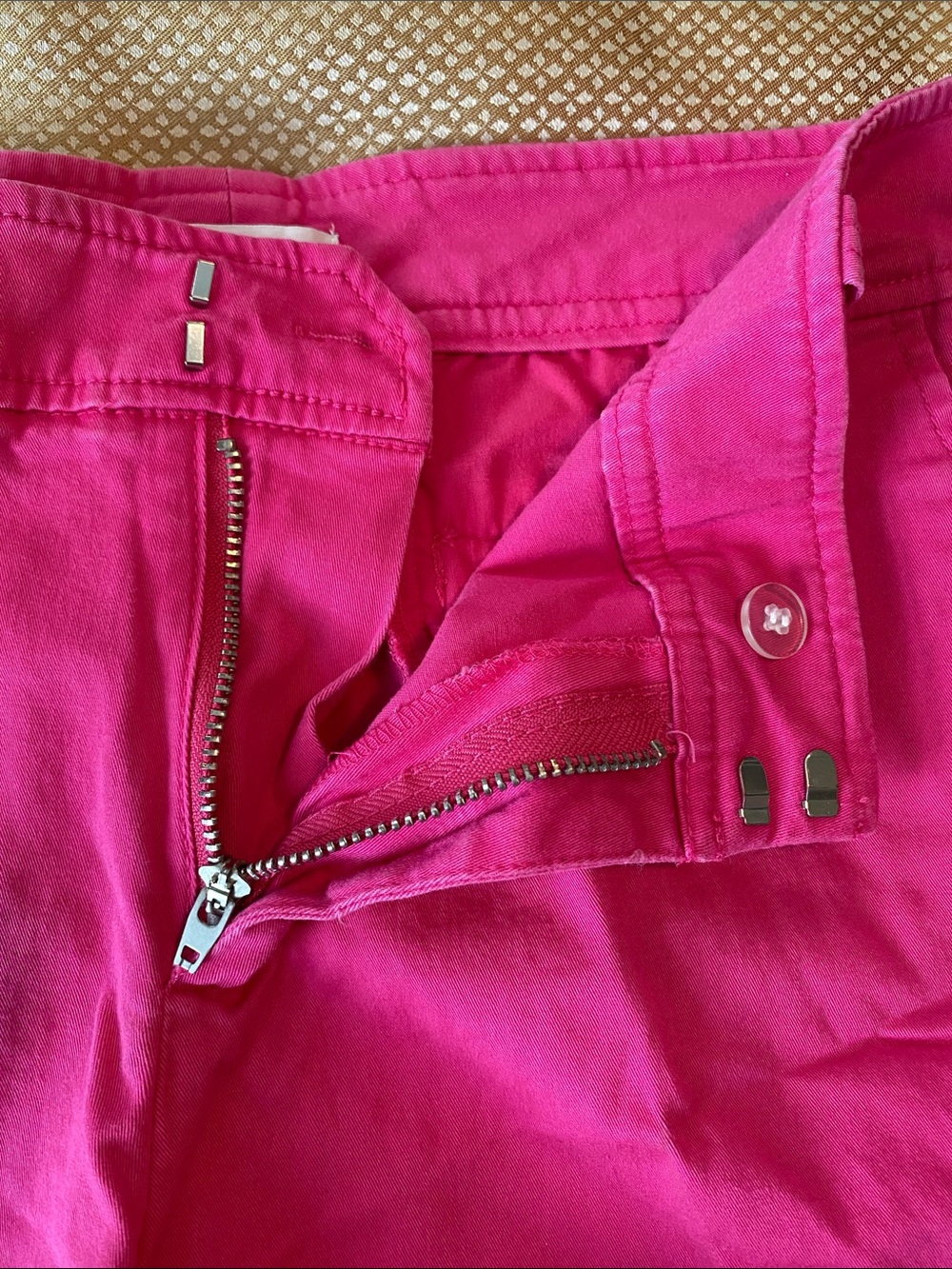 New York & Company Hot Pink Casual Shorts - Picture 3 of 7